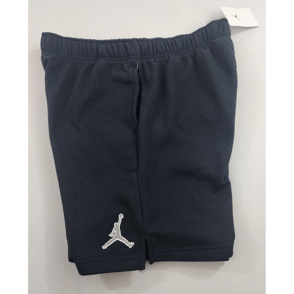 Jordan sweatshorts womens W 32 " black cotton pockets fleece DX9675-310 ladies - Picture 5 of 14